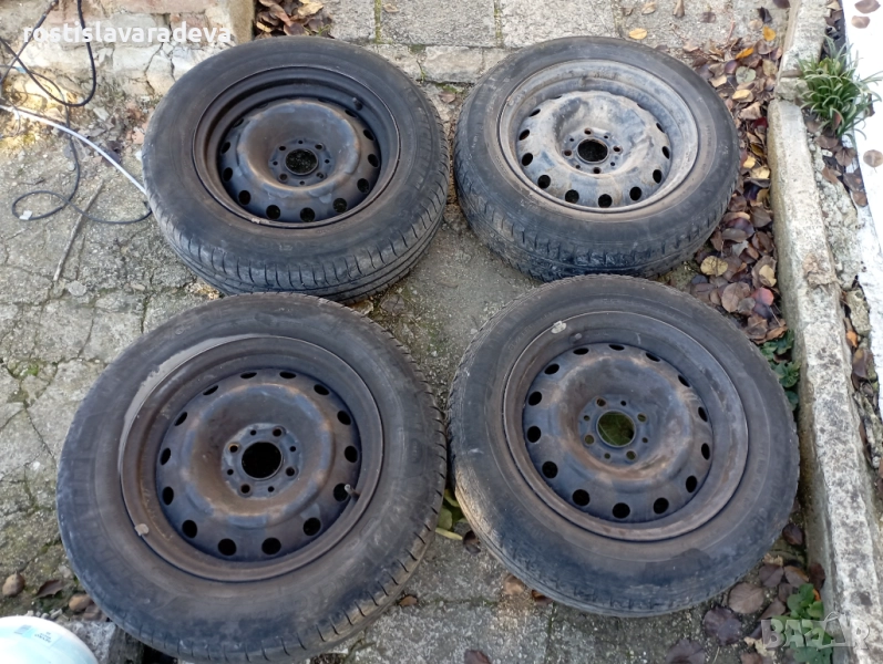 Джанти с гуми от Ситроен С 5-15 цола, снимка 1