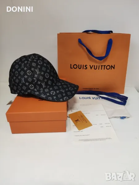 Мъжка дамска бейзболна шапка  Louis Vuitton, снимка 1