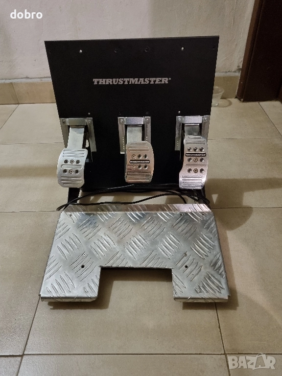 thrustmaster tzp pro ps4 ps5 xbox pc педали f1 и wrc за ценители , снимка 1