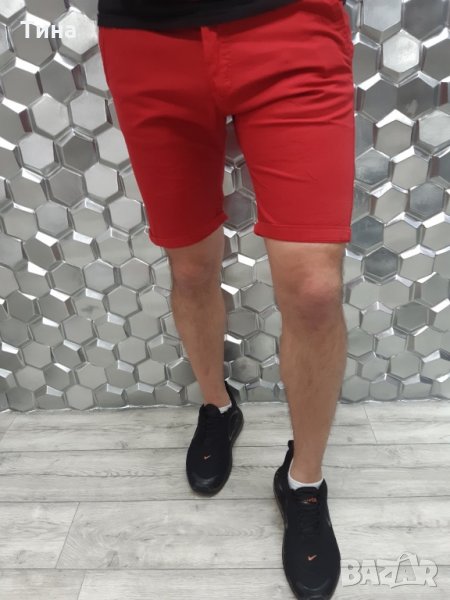 Червен къс панталон, снимка 1