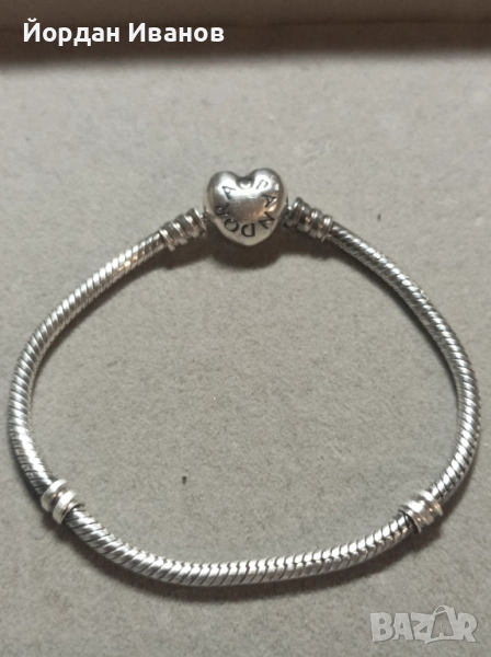 Сребърна гривна "Пандора", снимка 1