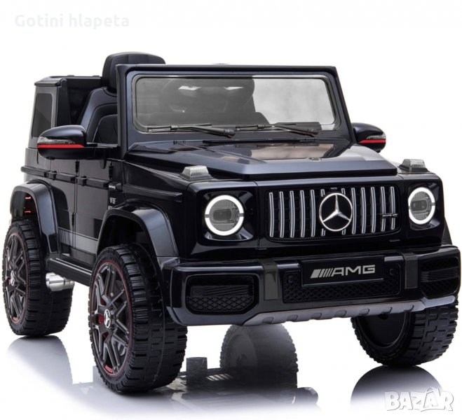 Акумулаторен джип Mercedes Benz G63 12V с меки гуми акумулаторни джипове, снимка 1