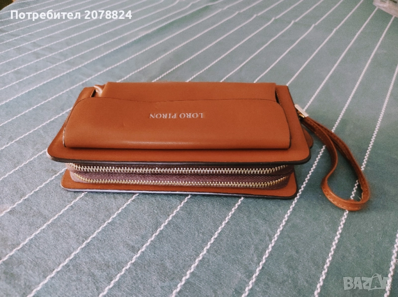 Луксозна мъжка чанта LORO PIRON, снимка 1