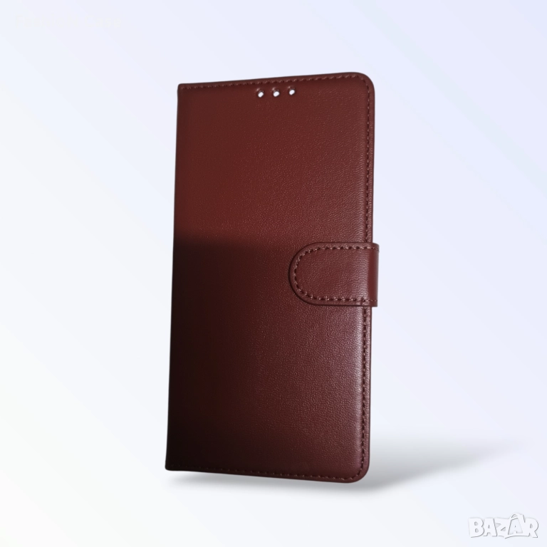 Samsung galaxy A10 Кожен калъф тип тефтер, снимка 1