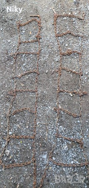 Стари руски вериги за сняг 13 цола , снимка 1