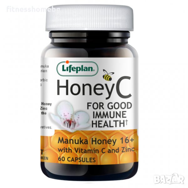 Manuka 16+ Honey C Vitamins 60 Капсули	, снимка 1