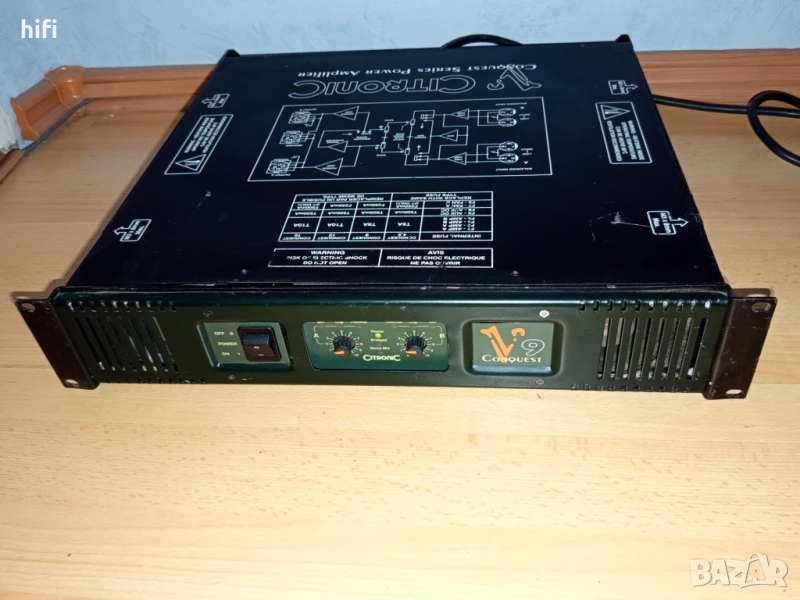 Профи крайно стъпало Citronic Conquest V9 2х450w, снимка 1