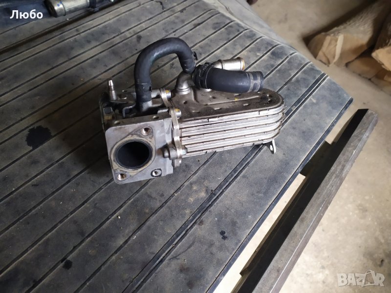 ЕГР клапан с охладител за Ауди А6 Ц6 4ф 3.0тди БМК Audi A6 C6 4F 3.0tdi BMK, снимка 1