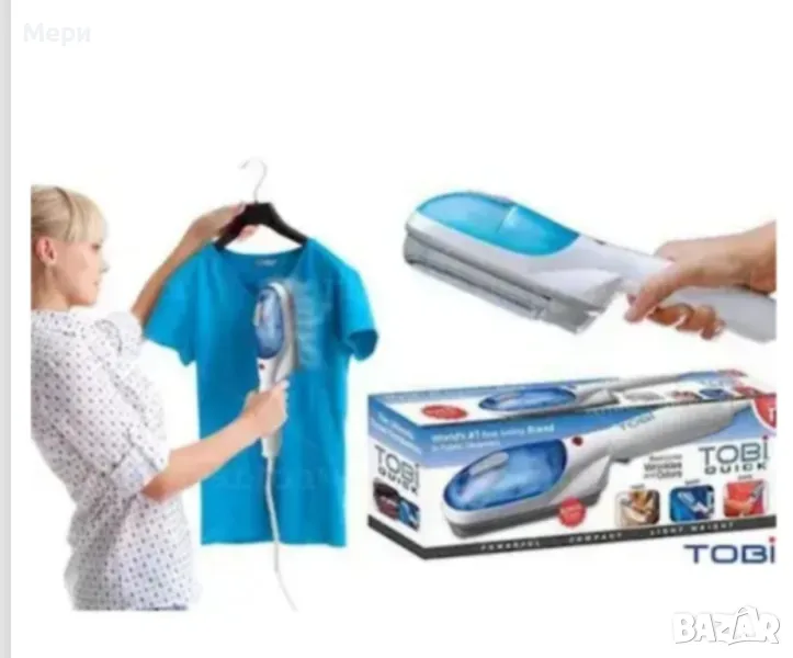Вертикална парна ютия Tobi  800 W, снимка 1