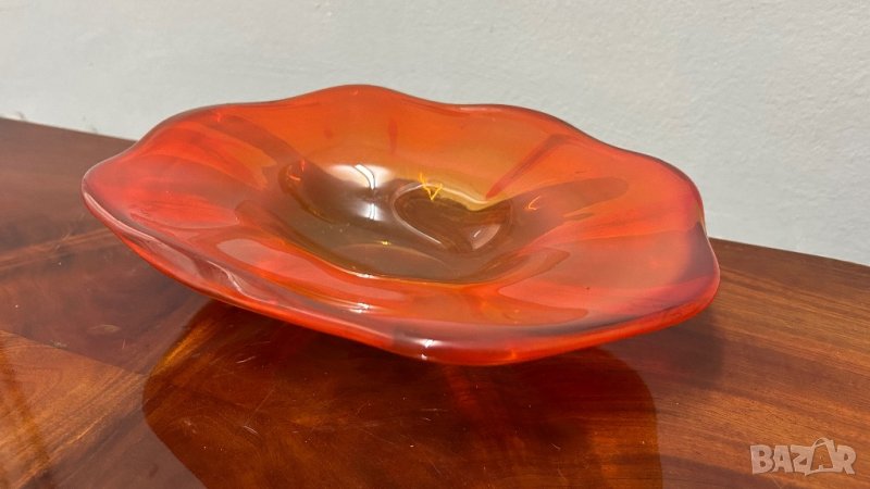 Murano стъклена купа / фруктиера, снимка 1
