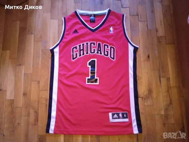 Derrick Rose Chicago Bulls NBA баскетболна тениска размер М, снимка 1