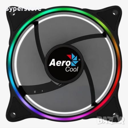 Вентилатор за компютър 25x120x120mm Aerocool Eclipse 12 ARGB, снимка 1