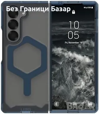 Нов Прозрачен UAG Калъф за Galaxy Z Fold 6 с Анти-Жълтение и Магнит, снимка 1