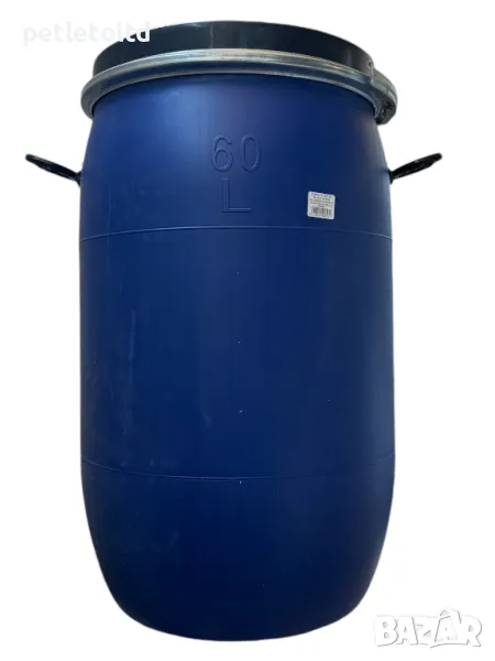 Бидон 60 Л с подвижни странични дръжки , снимка 1