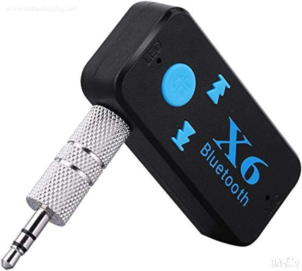 Car Bluetooth Music Receiver - аудио адаптер, снимка 1
