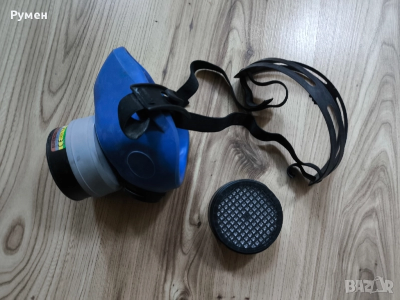 Защитна полумаска MSA Euromask UNO Milla 7354 с два различни филтъра, снимка 1