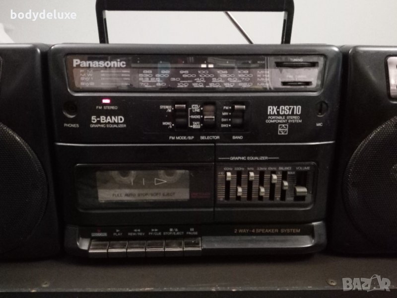 Panasonic RX-CS710 радио-касетофон, снимка 1