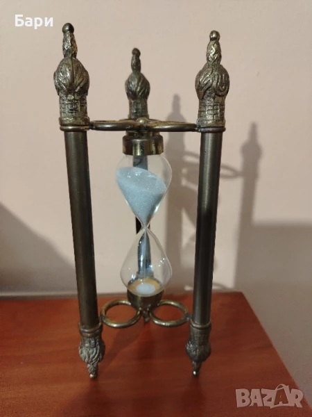 Стар пясъчен часовник , снимка 1