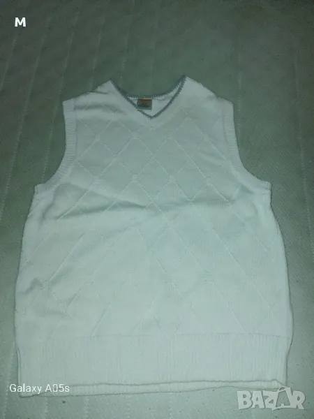 Бял пуловер, снимка 1