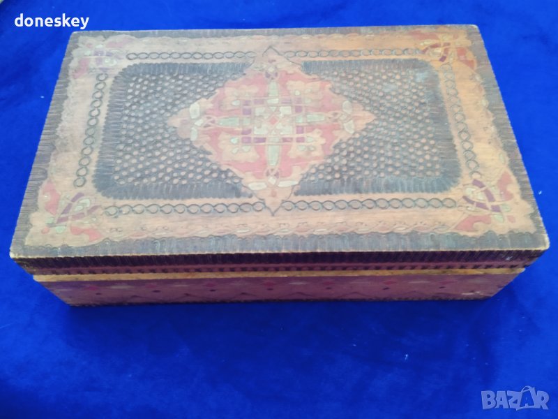 Дървена кутия голяма, снимка 1