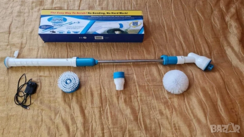 Електрическа четка за почистване на баня, снимка 1
