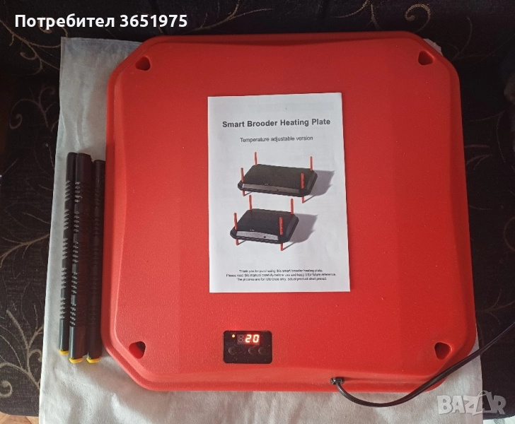 Отоплителна плоча за пилета, снимка 1