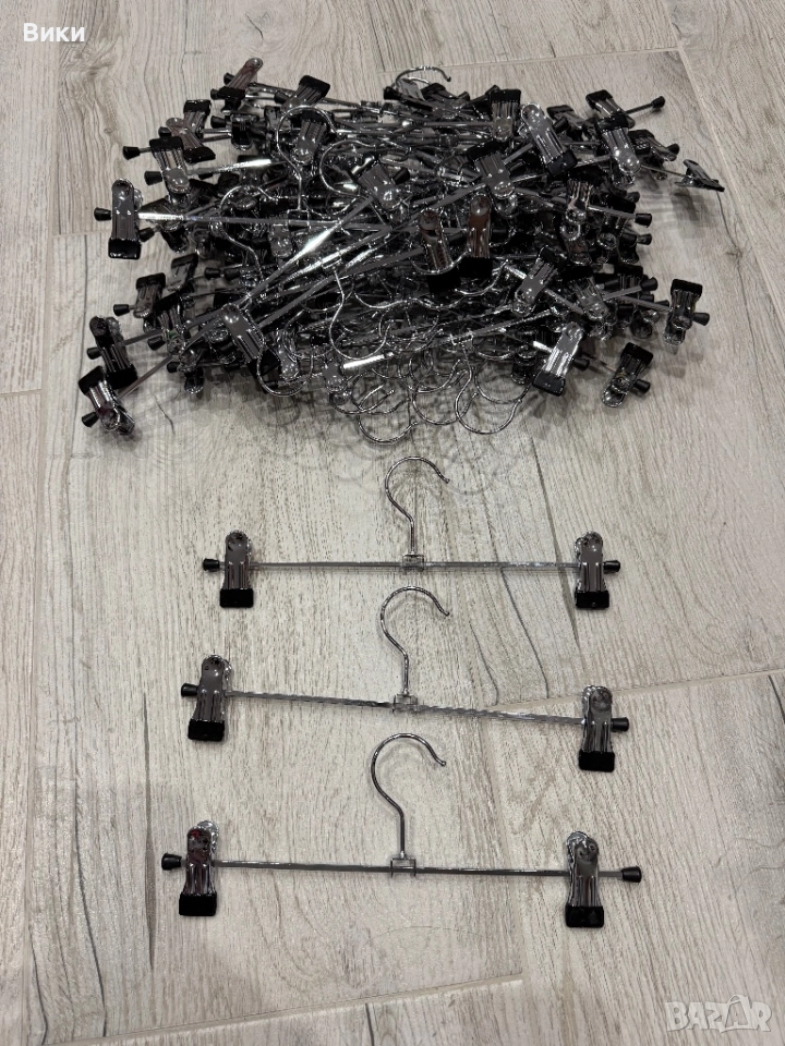 Закачалки за дрехи с щипки, снимка 1