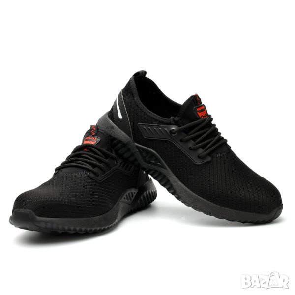 Работни обувки с метално бомбе - уникално леки от дишащ материал (Модел 305), снимка 1