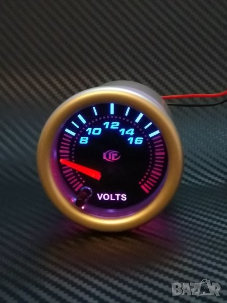 Волт метър 8 цветен 52мм, снимка 1