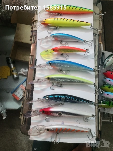 Редки модели Рапала за сом,баракуда,дорадо и туна. , снимка 1