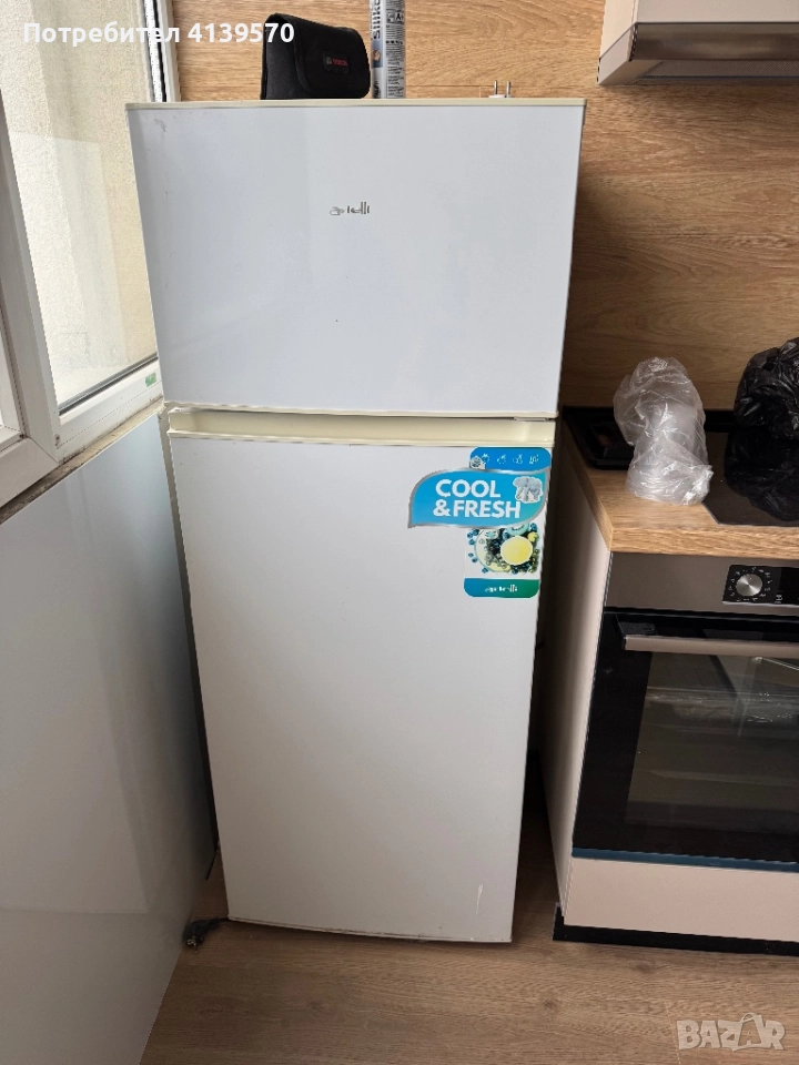 Хладилник с фризер Arielli, снимка 1