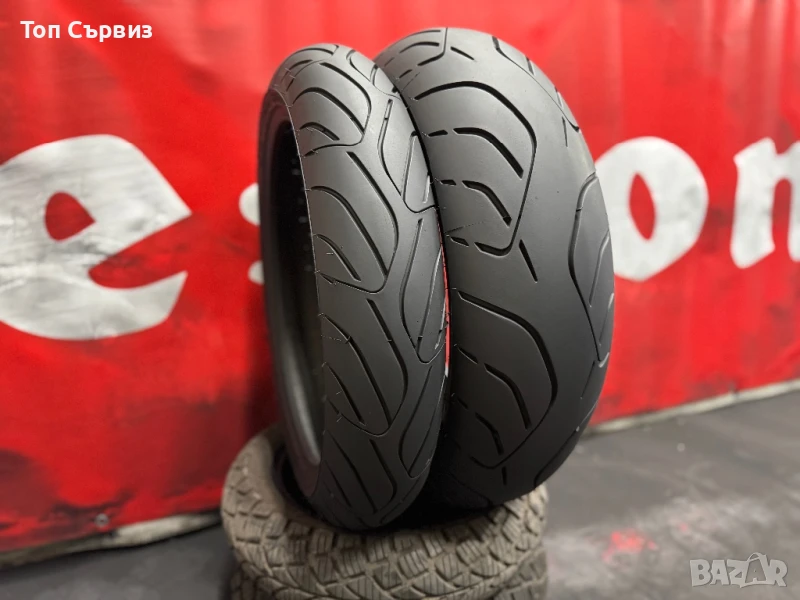 120 70 17/180 55 17, Мото гуми, Dunlop RoadSmart3, снимка 1
