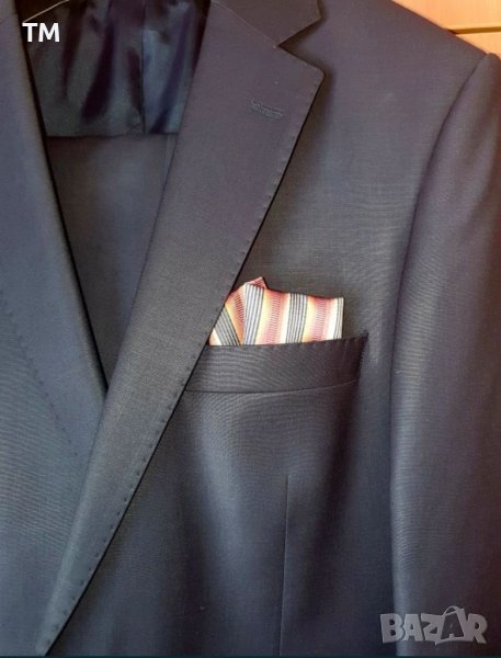 Уникален,марков, луксозен костюм "daniel tissu", L/XL+две маркови ризи, снимка 1