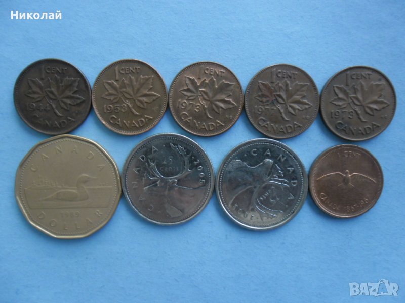 Лот монети Канада, снимка 1