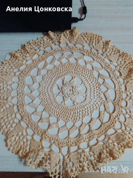 Старинно красиво мильо на една кука 50-те г., снимка 1