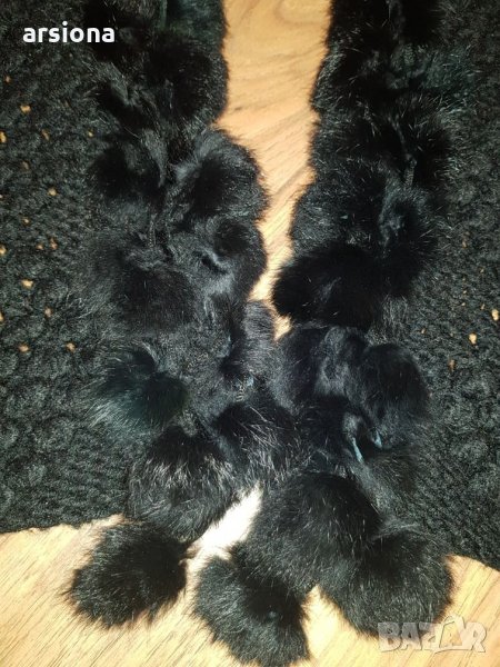 Жилетка болеро естествен косъм, снимка 1