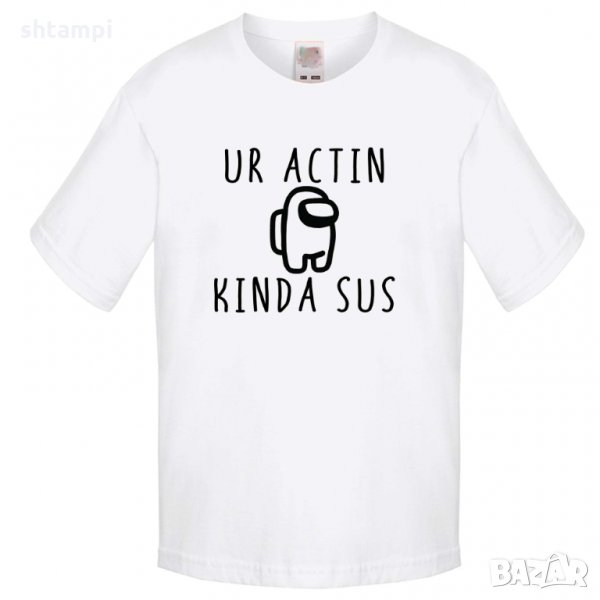 Детска тениска Among Us UR Acting like a Sus, снимка 1