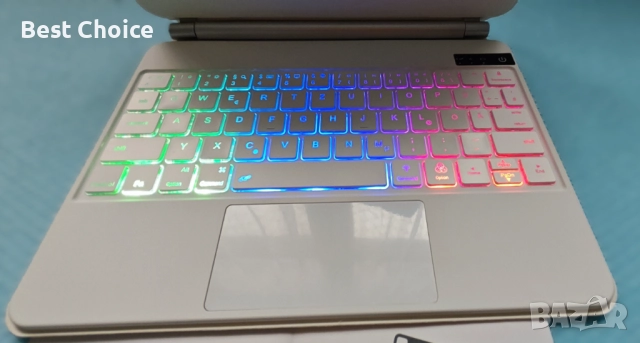 Калъф+клавиатура ESR за iPad Air 11 инча Pro 11/Air 6/5/4, магнитна стойка, снимка 11 - Калъфи, кейсове - 52906677