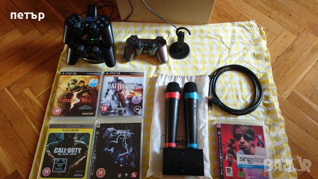 Playstation 3 комплект, снимка 3 - PlayStation конзоли - 53141490