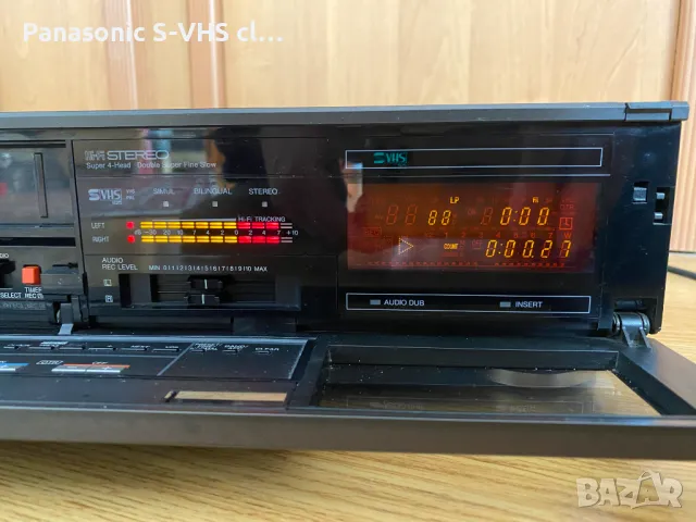 Panasonic S-VHS NV-FS1 HQ ,Hi-Fi stereo , снимка 5 - Плейъри, домашно кино, прожектори - 49698897