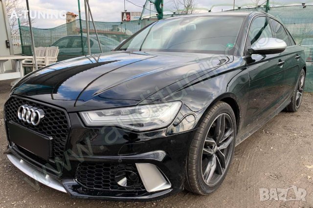 Предна броня за Ауди А6/C7 facelift/RS6/Audi A6 2016 2017 2018, снимка 15 - Тунинг - 33299310