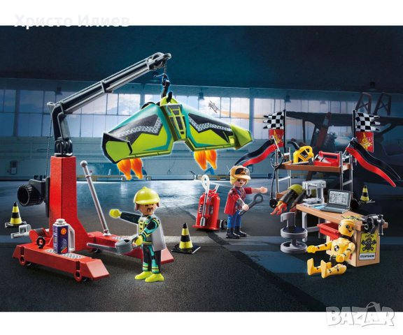 Playmobil 70834 Плеймобил Сервизна станция Нов конструктор, снимка 4 - Конструктори - 43486408