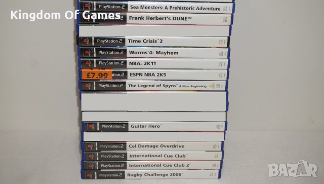 Игри за PS2 Sea Monsters/NBA 2K11/Frank Herbert's Dune/The Legend Of Spyro/Time Crisis 2/Worms 4, снимка 15 - Игри за PlayStation - 47411450