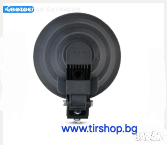 Черен халоген с диоден ринг 23 сантиметра, снимка 4 - Аксесоари и консумативи - 48902935