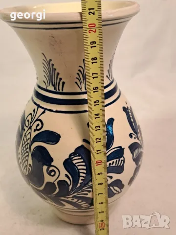 холандска порцеланова ваза 6/1, снимка 4 - Вази - 49279066