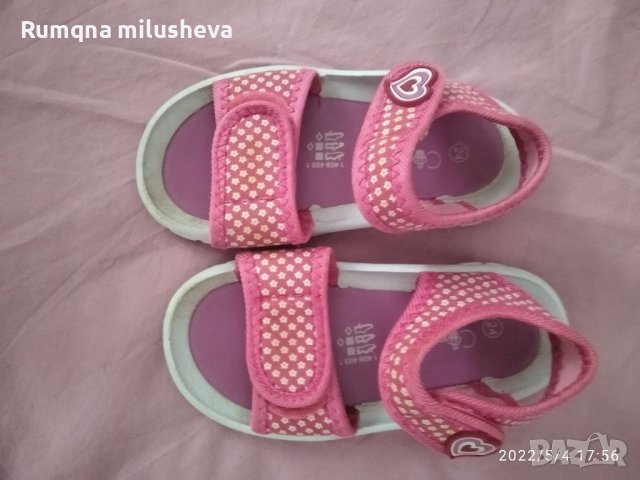  Обувки  и сандали за момиче пантофи, снимка 15 - Детски сандали и чехли - 24800620