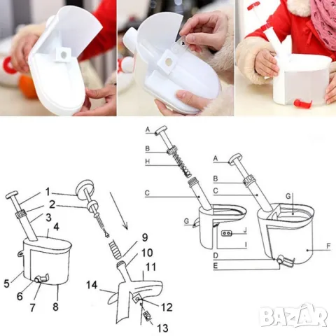 Уред за почистване на костилки , снимка 5 - Аксесоари за кухня - 50382395