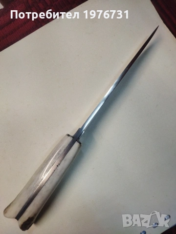 Нож на майстор ножар бай Добри от Варна., снимка 8 - Ножове - 53141820