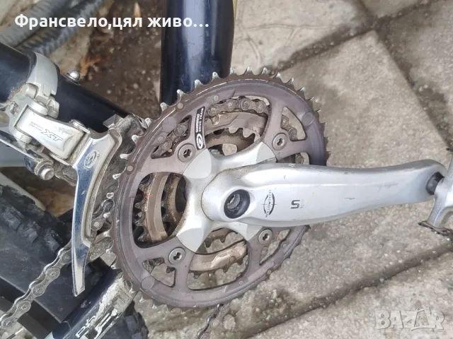 26 цола алуминиев велосипед колело хидравлични спирачки,27 скорости Shimano deore xt , снимка 8 - Велосипеди - 50233307