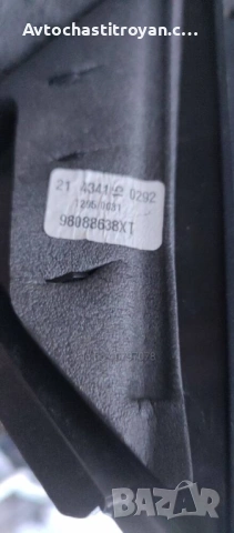 Ляво странично огледало Peugeot 308 T9 - 98088638XT, снимка 2 - Части - 53167427